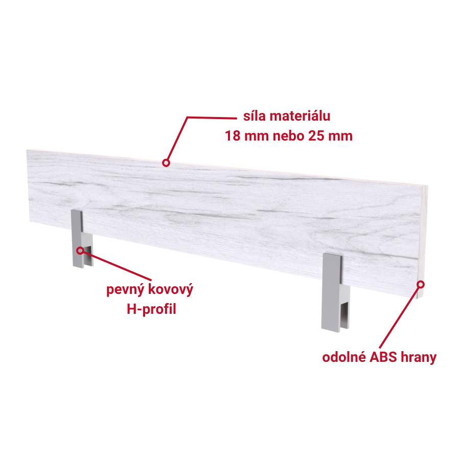 Postranní zábrana k lůžku