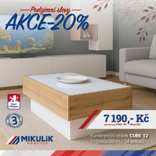🏡 Zařizujte svůj domov výhodněji! 🪑 Nábytek Mikulík je nyní se slevou až do -20 %! 📅 Akce platí od 15. 9. do 30. 11., tak...