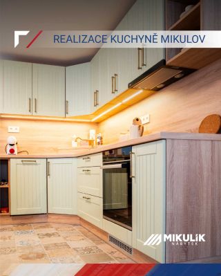 Když se návrh promění ve skutečnost ✨ Takto vypadají naše realizace kuchyní přímo u zákazníků, tentokrát v Mikulově—...
